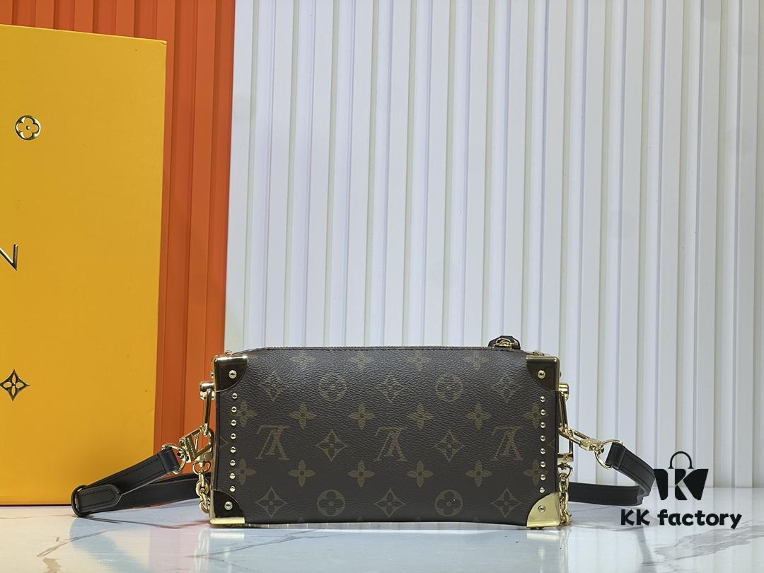 693058bdf09edb6de4c4f7b6 Exclusive Real Shot M20250 Monogram Slim Trunk Bag