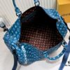 693058c7f09edb6de4c4f7c4 Exclusive Real Photo - Upgraded Version ‼️ Real Photo M23963 Green 41416 Keepall Bandoulière 50 Travel Bag from the Monogram Tones Collection