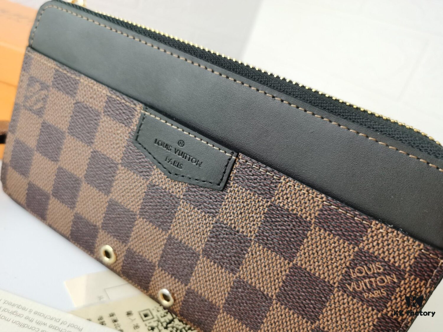 Top Quality Original 💎 [Real Photo, Plain Background] Zippy Dragonne Zip Wallet M69037