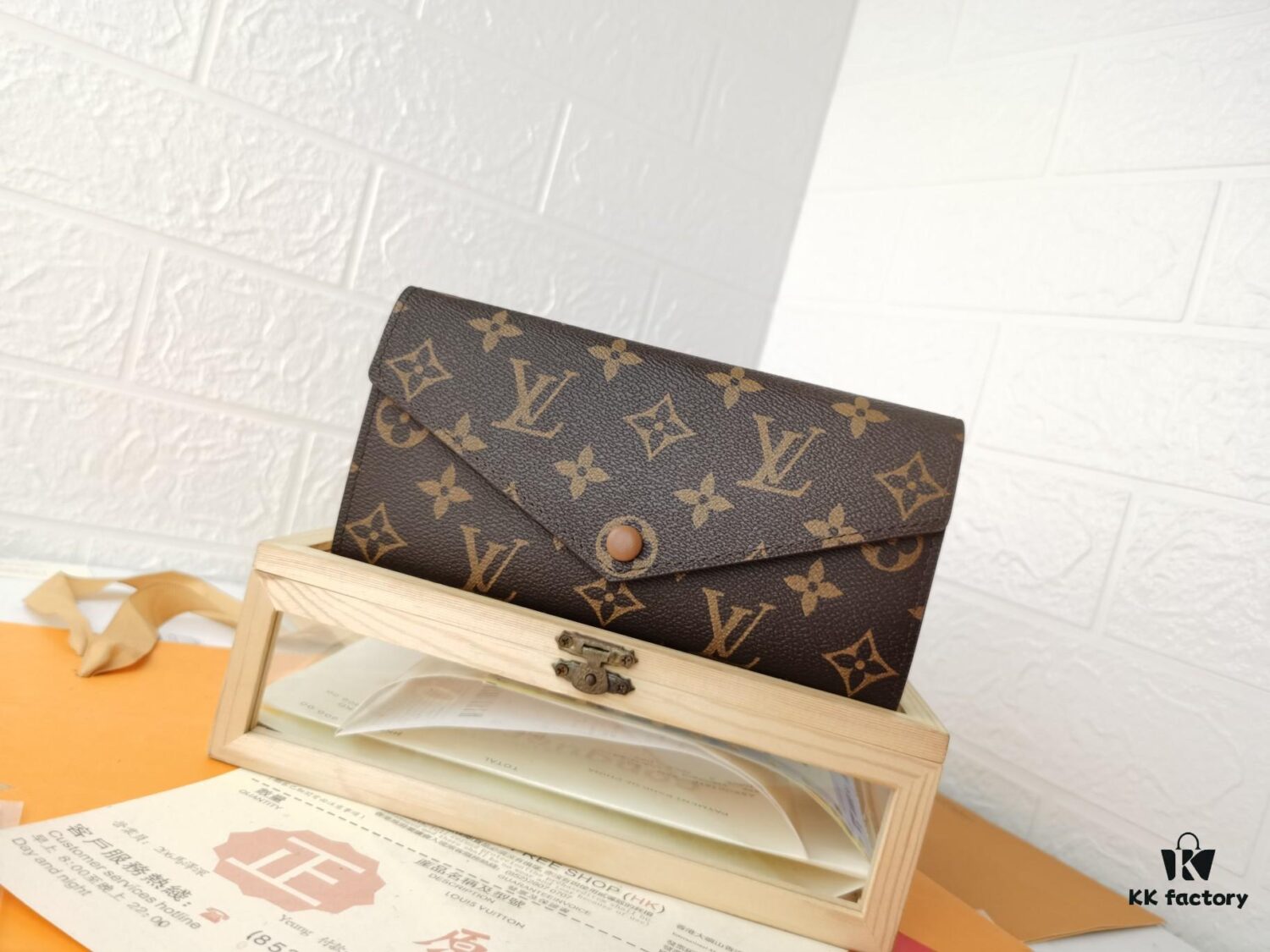 693058f2f09edb6de4c4f804 Top Quality Original 💎【Real Photo, Personal Background】Josephine Wallet Inspired by Louis Vuitton's First Wallet Design