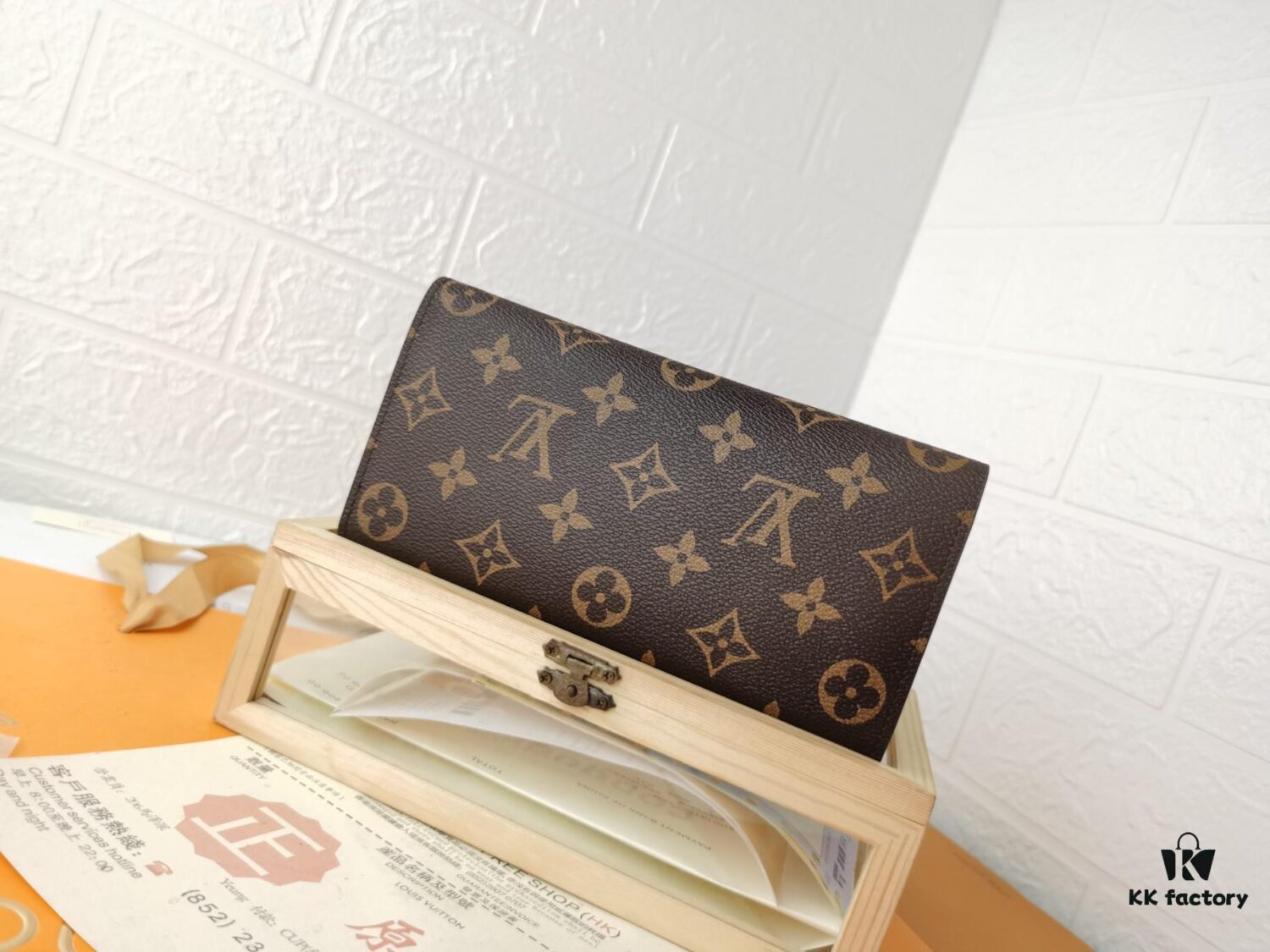 693058f2f09edb6de4c4f805 Top Quality Original 💎【Real Photo, Personal Background】Josephine Wallet Inspired by Louis Vuitton's First Wallet Design