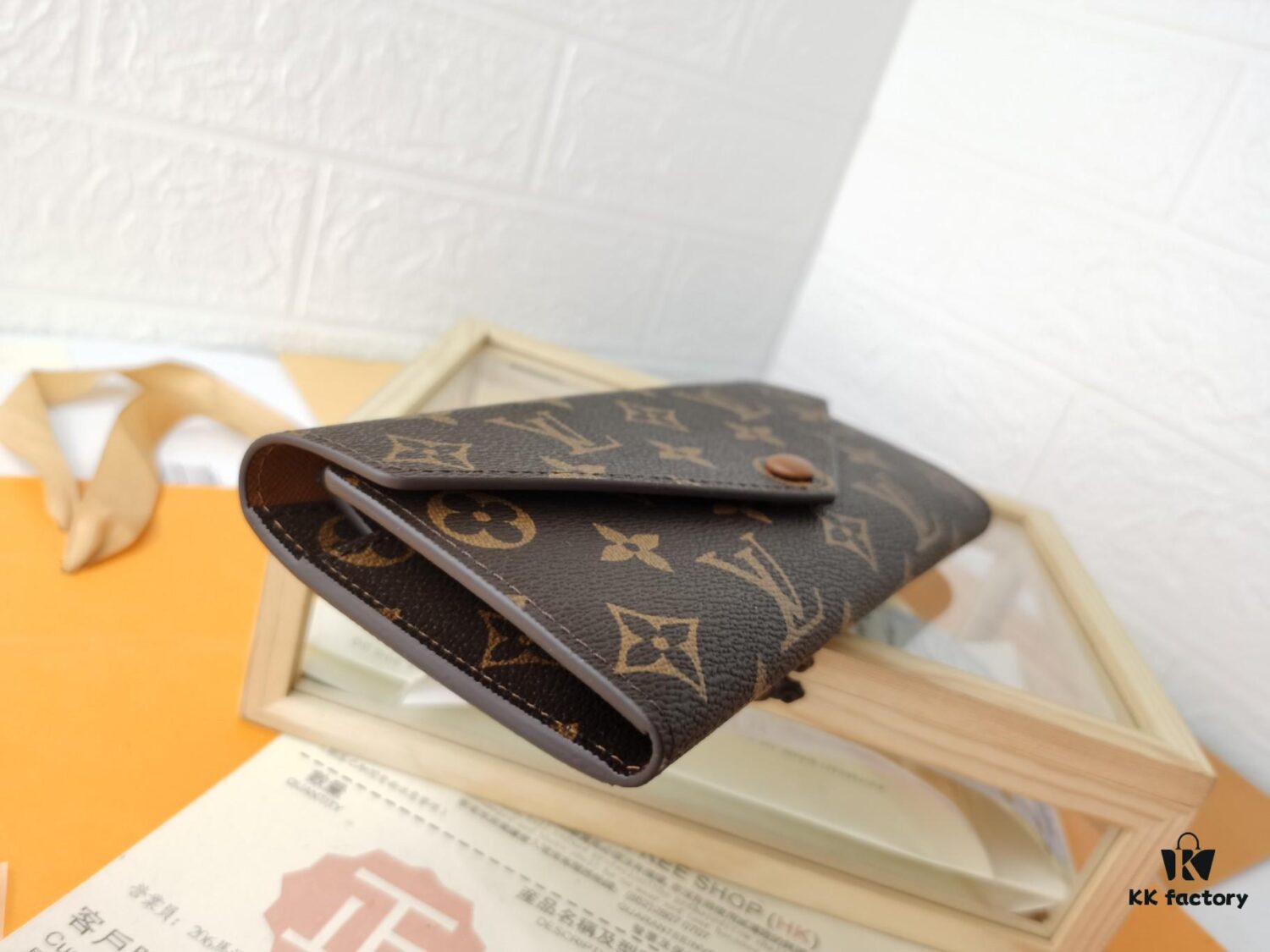 693058f3f09edb6de4c4f808 Top Quality Original 💎【Real Photo, Personal Background】Josephine Wallet Inspired by Louis Vuitton's First Wallet Design