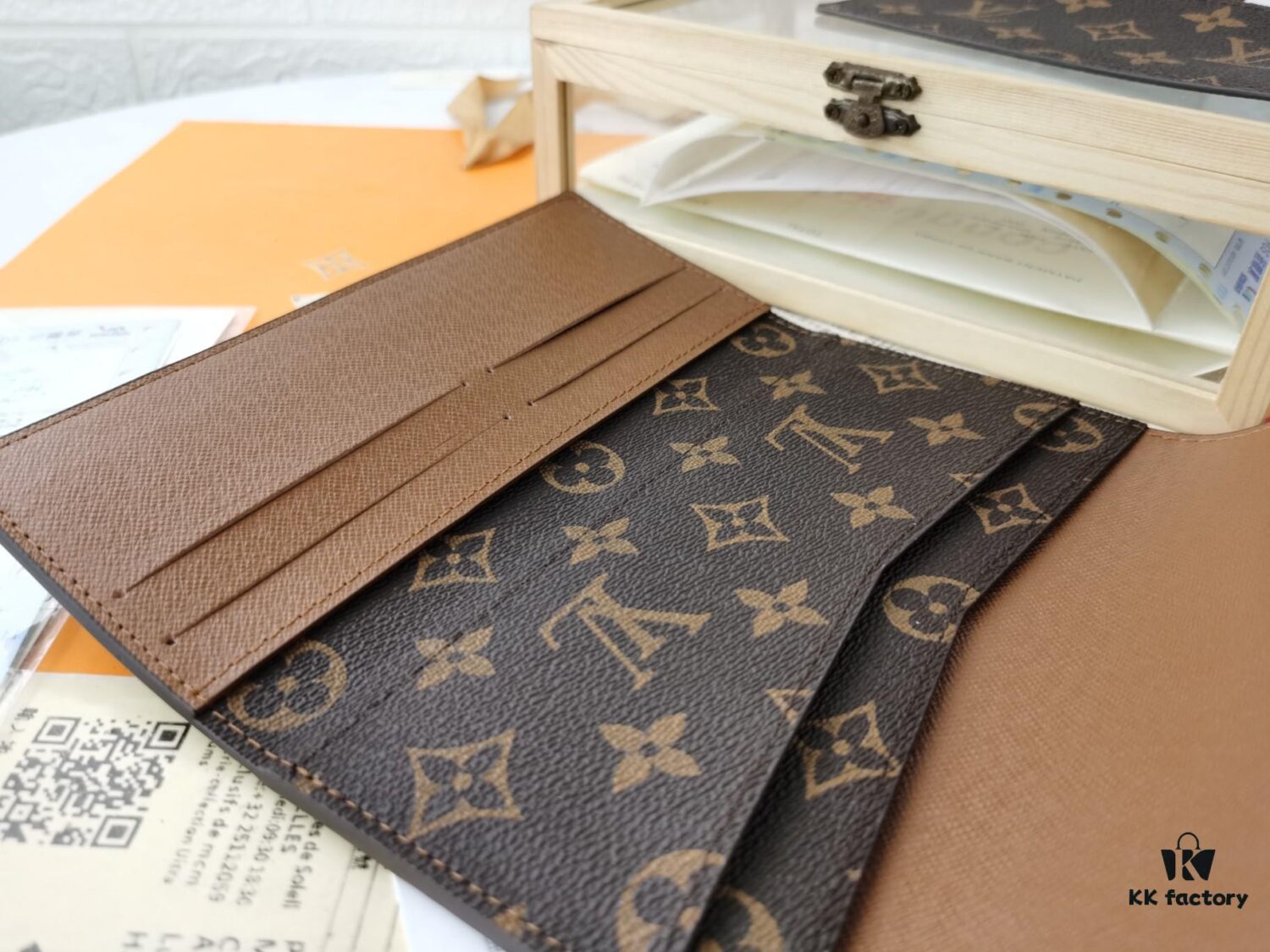 693058f7f09edb6de4c4f80b Top Quality Original 💎【Real Photo, Personal Background】Josephine Wallet Inspired by Louis Vuitton's First Wallet Design