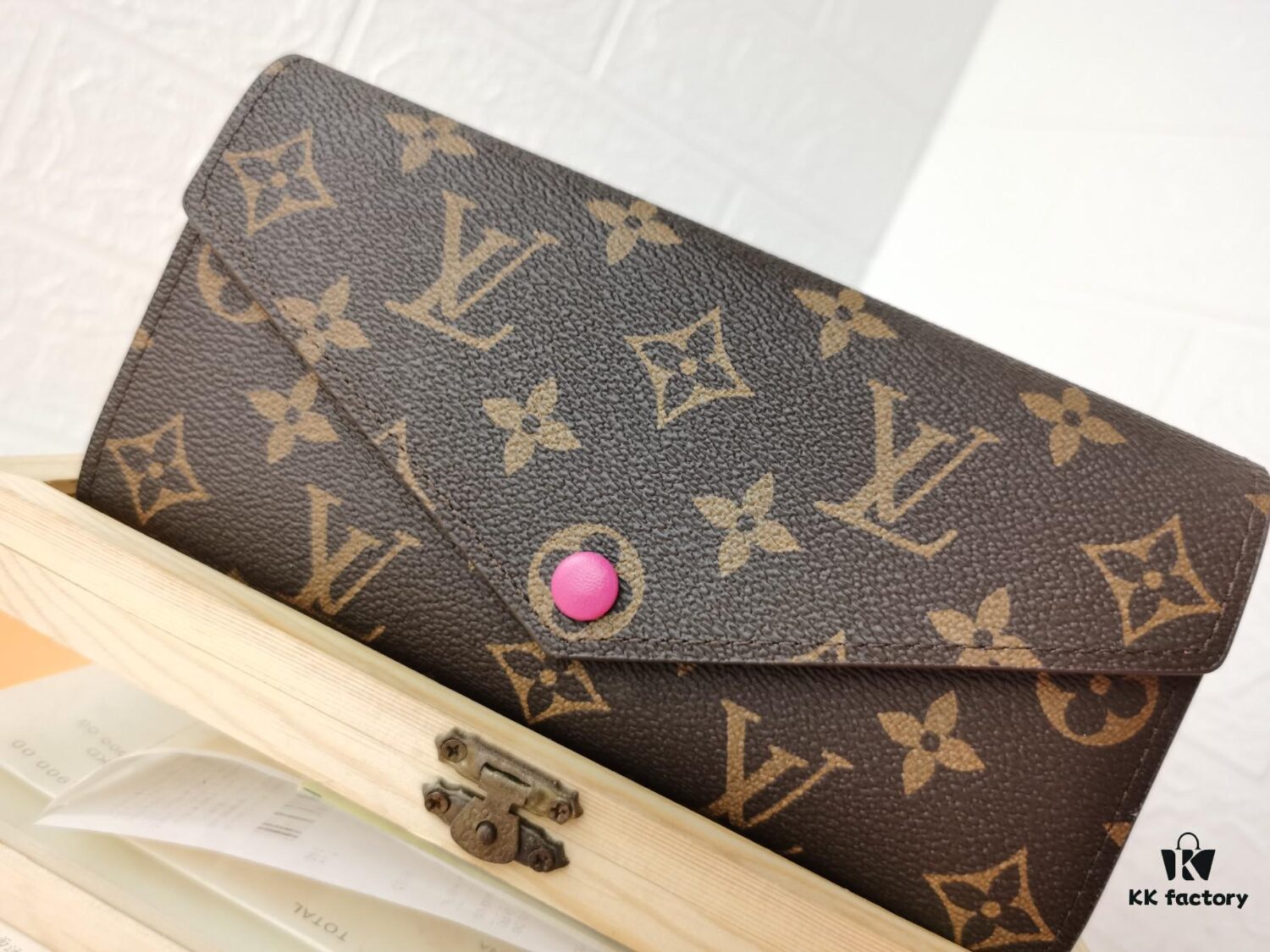 Top Quality Original 💎 [Real Photo, Personal Background] Josephine Wallet Inspired by Louis Vuitton's First Wallet Design