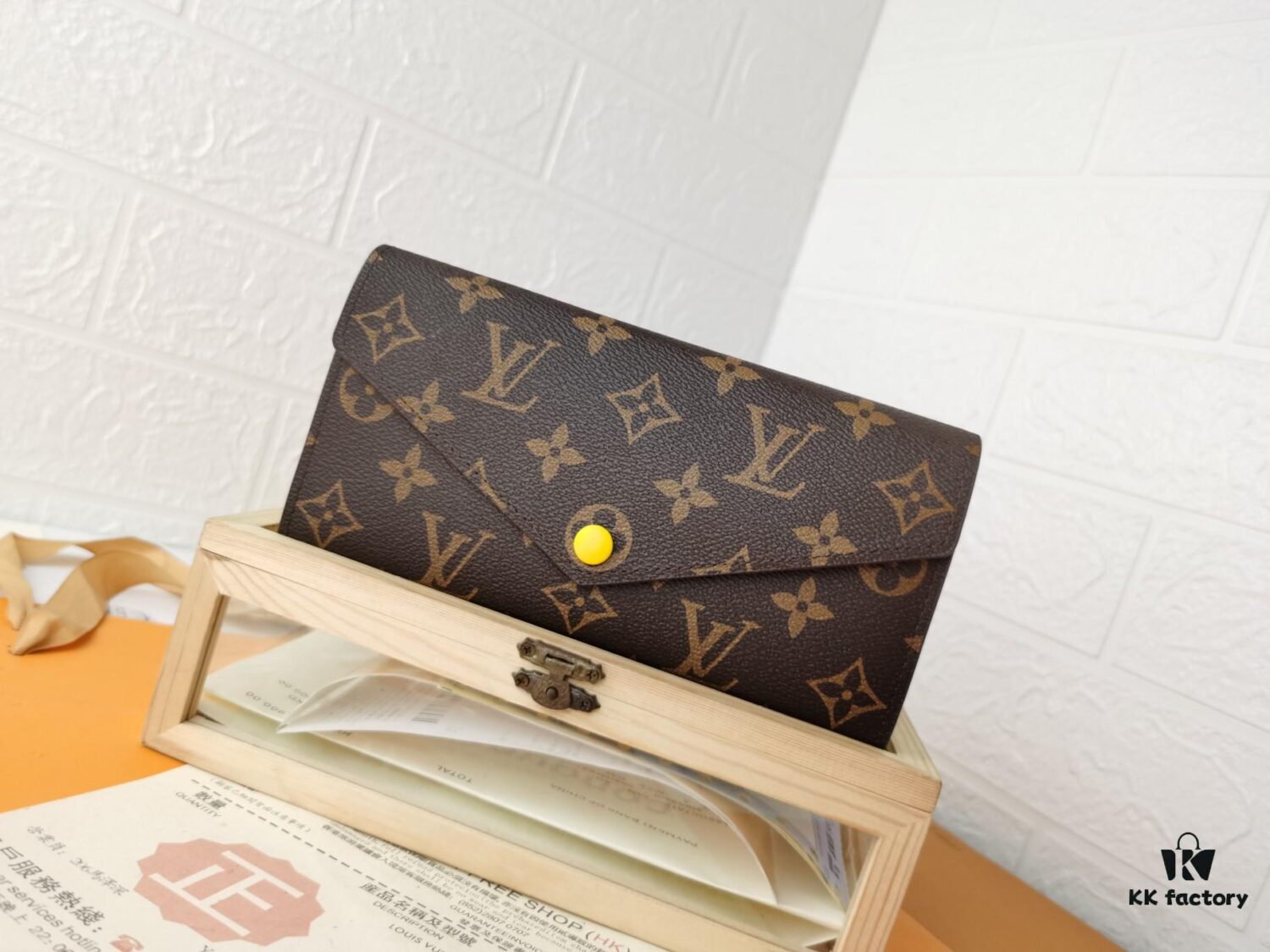 69305905f09edb6de4c4f821 Top Quality Original 💎【Real Photo, Personal Background】Josephine Wallet Inspired by Louis Vuitton's First Wallet Design