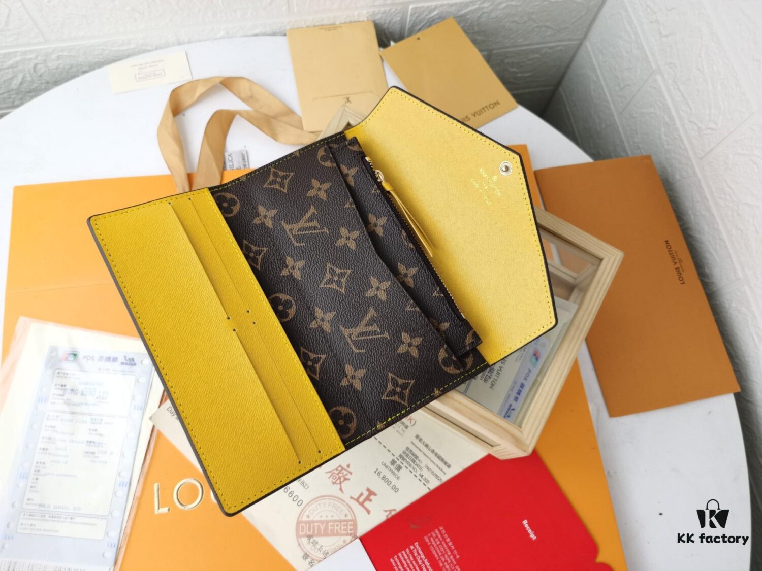 69305907f09edb6de4c4f824 Top Quality Original 💎【Real Photo, Personal Background】Josephine Wallet Inspired by Louis Vuitton's First Wallet Design