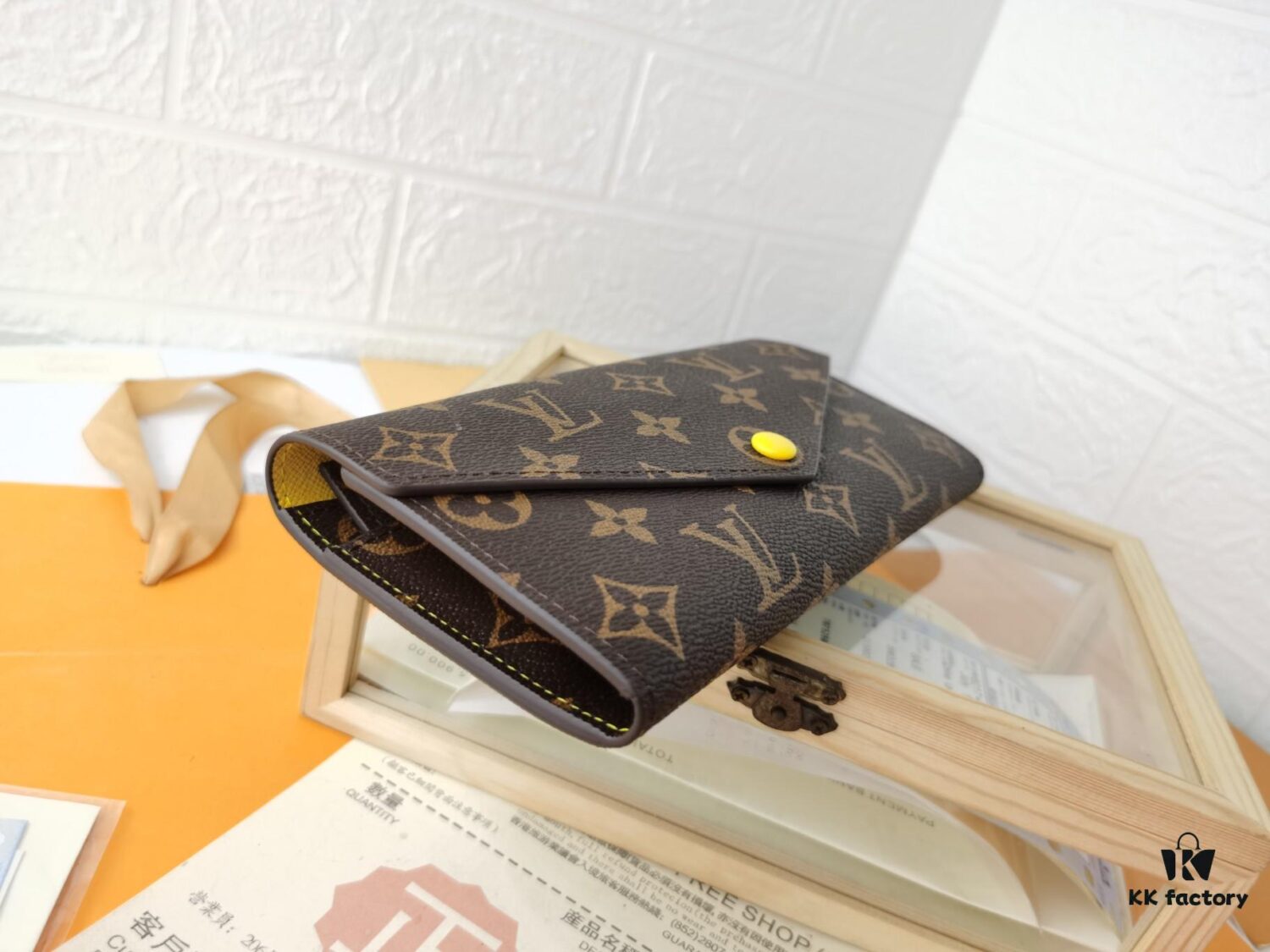69305908f09edb6de4c4f825 Top Quality Original 💎【Real Photo, Personal Background】Josephine Wallet Inspired by Louis Vuitton's First Wallet Design