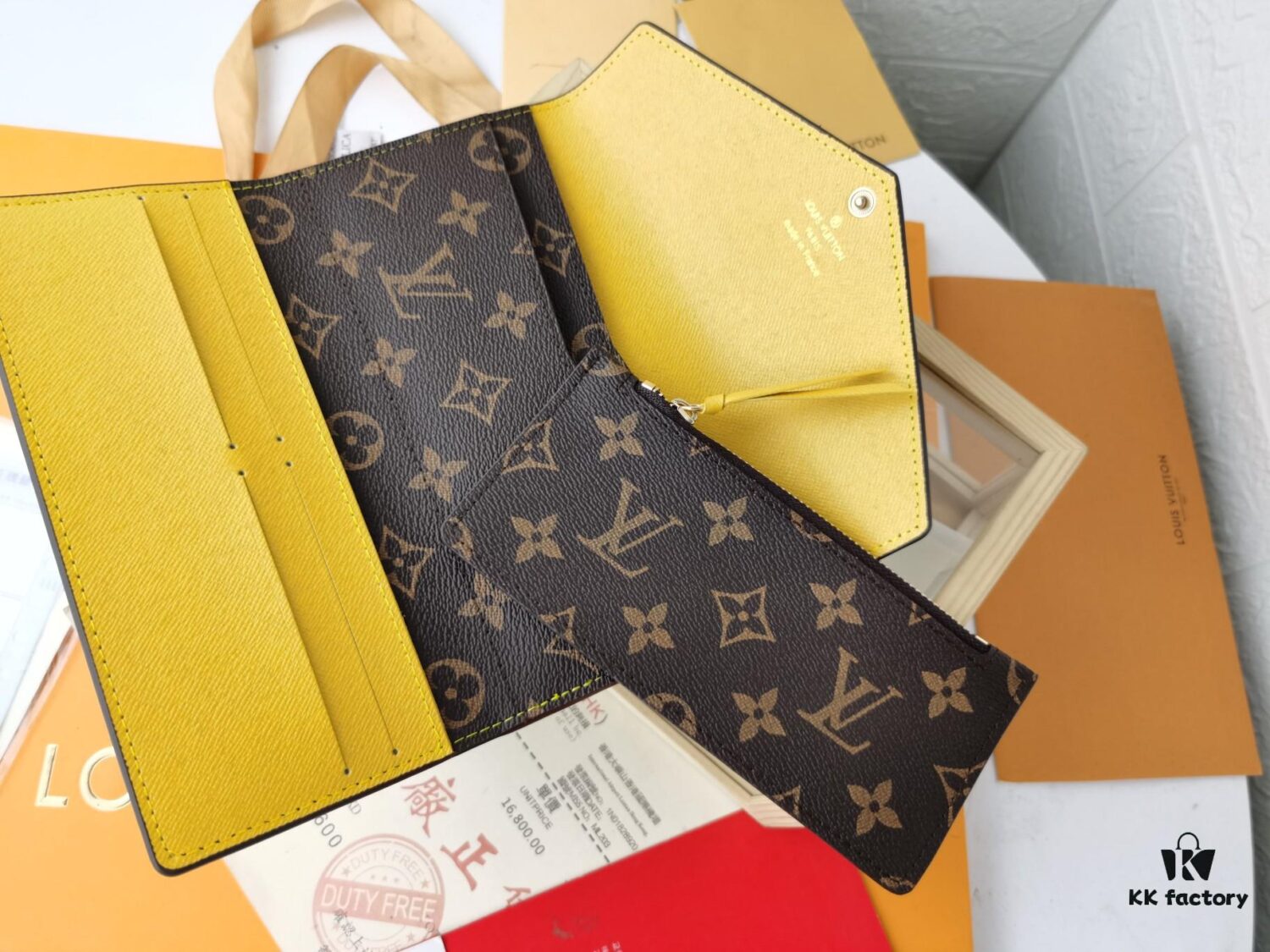 69305909f09edb6de4c4f828 Top Quality Original 💎【Real Photo, Personal Background】Josephine Wallet Inspired by Louis Vuitton's First Wallet Design