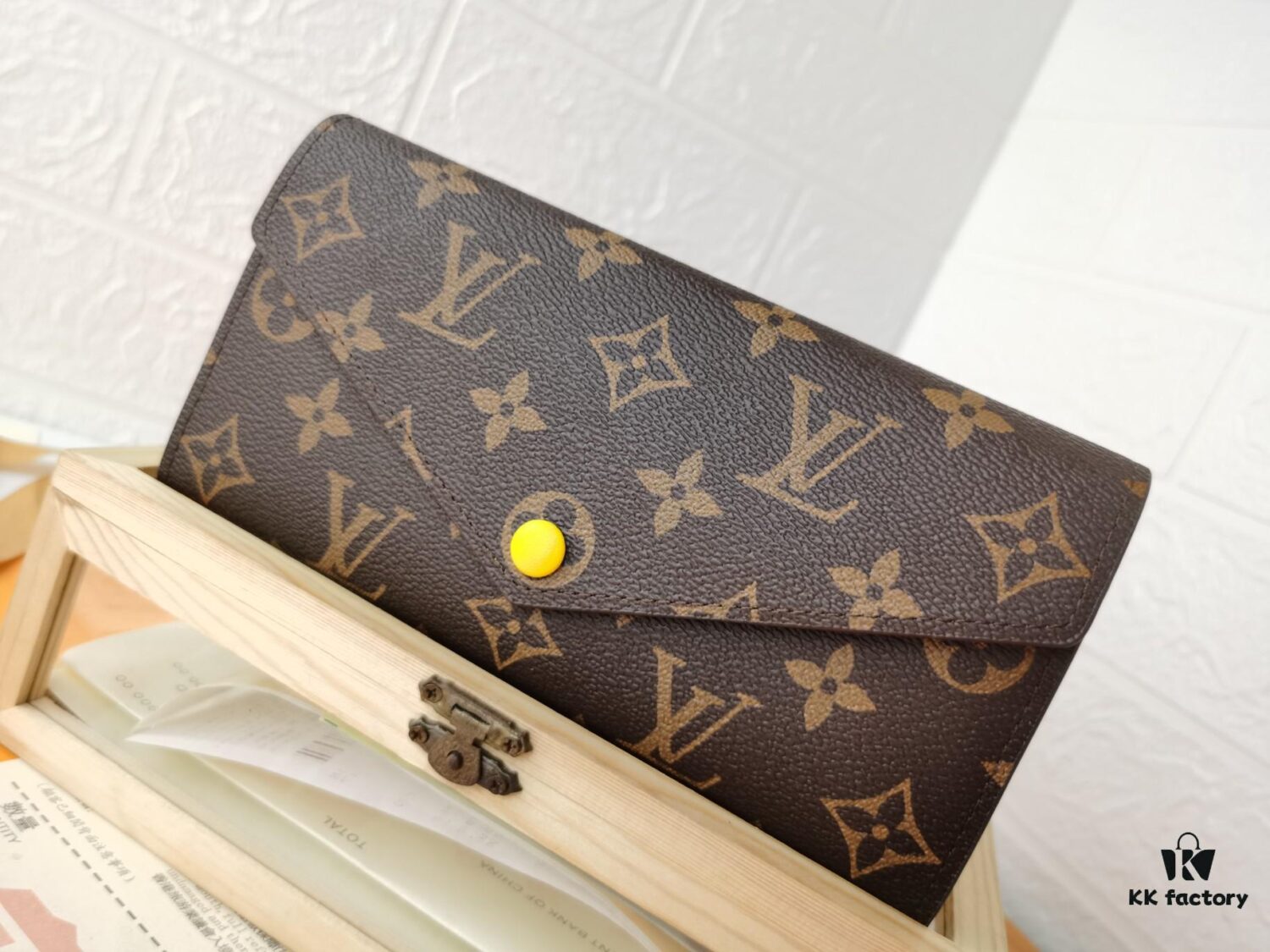 69305919f09edb6de4c4f83d Top Quality Original 💎【Real Photo, Personal Background】Josephine Wallet Inspired by Louis Vuitton's First Wallet Design