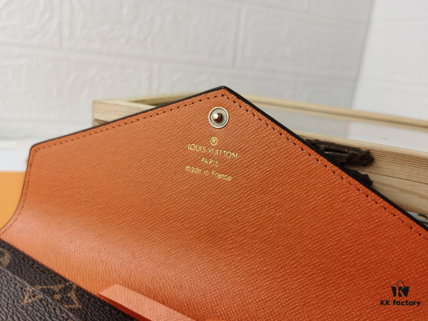 Top Quality Original 💎 [Real Photo, Personal Background] Josephine Wallet Inspired by Louis Vuitton's First Wallet Design