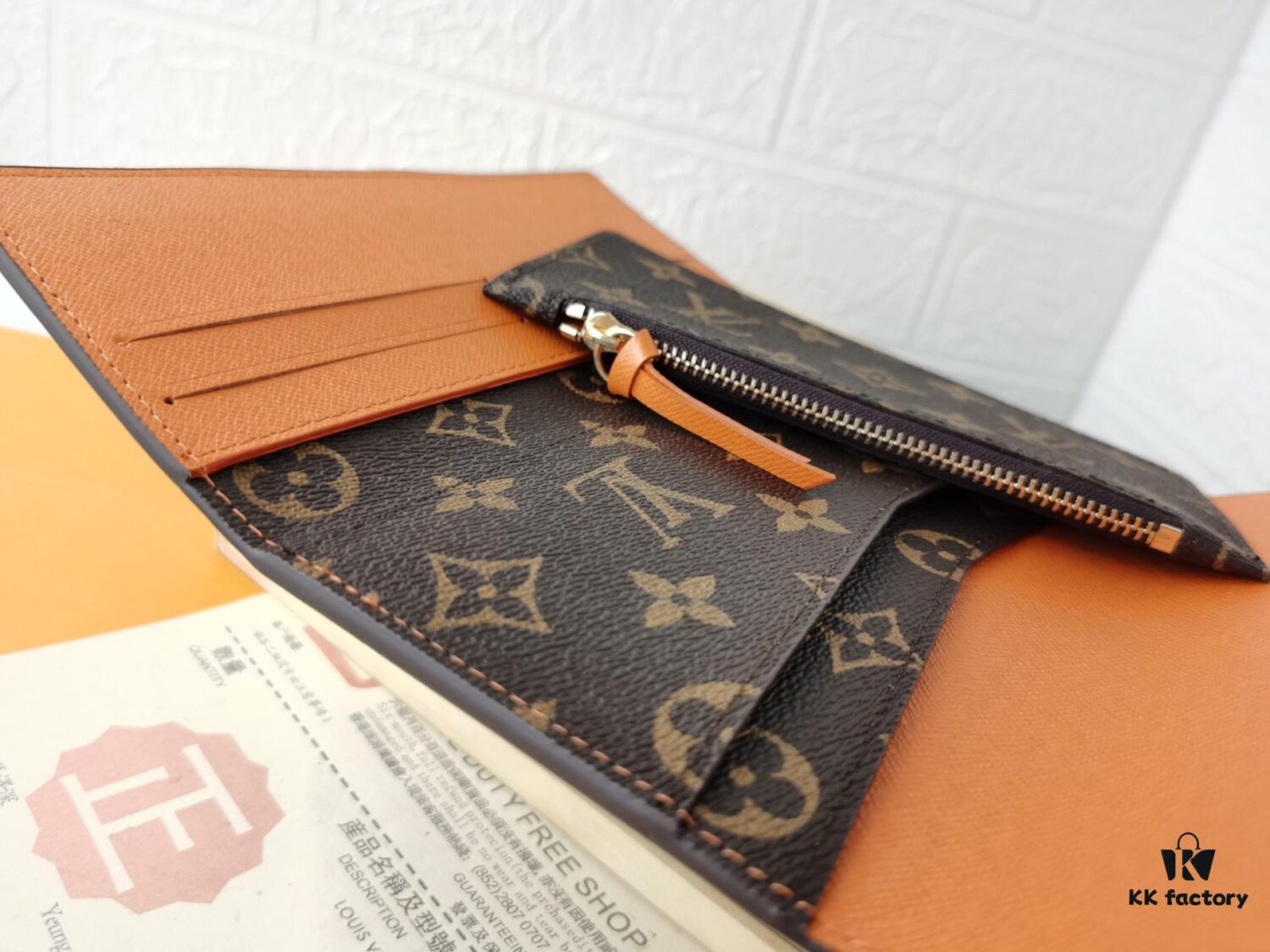 Top Quality Original 💎 [Real Photo, Personal Background] Josephine Wallet Inspired by Louis Vuitton's First Wallet Design