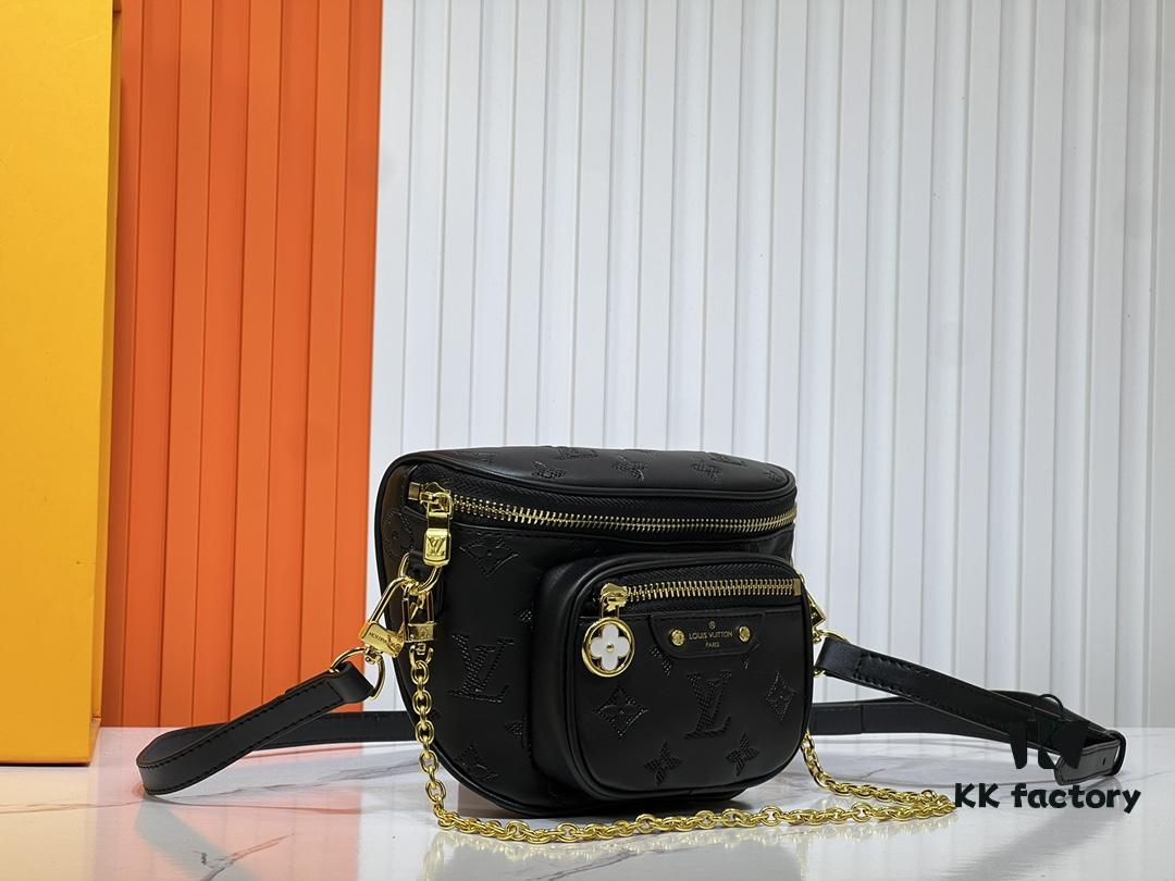 6930592ff09edb6de4c4f861 Upgraded Original M46917 M82335 M82208 M82347 Mini Bumbag from LV Gradient Collection