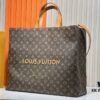69305951f09edb6de4c4f892 M24457 M24475 This Medium Shopper Handbag Draws Inspiration from Louis Vuitton's Shopping Bag, Featuring Soft Cowhide Leather Embossed with 'Louis Vuitton' and 'Maison Fondée En 1854', Top Handles, and Removable Shoulder Strap. Dimensions: 40x32x16cm
