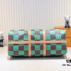 6930595ef09edb6de4c4f8a7 M40667 M41416 Keepall Bandoulière 50 Travel Bag in Damier Golf Coated Canvas