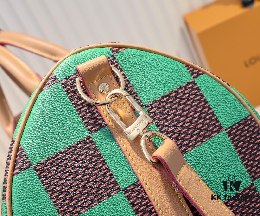 69305960f09edb6de4c4f8ac M40667 M41416 Keepall Bandoulière 50 Travel Bag in Damier Golf Coated Canvas
