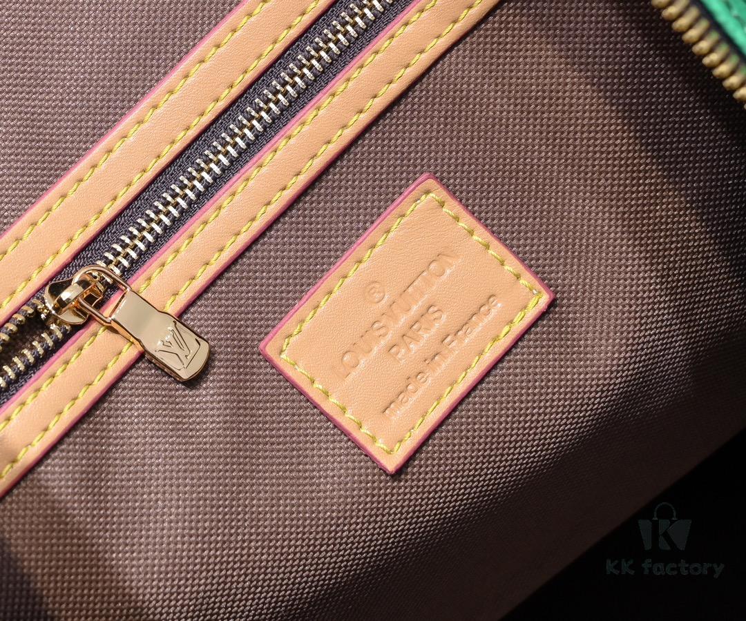 69305961f09edb6de4c4f8ad M40667 M41416 Keepall Bandoulière 50 Travel Bag in Damier Golf Coated Canvas