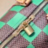69305962f09edb6de4c4f8af M40667 M41416 Keepall Bandoulière 50 Travel Bag in Damier Golf Coated Canvas