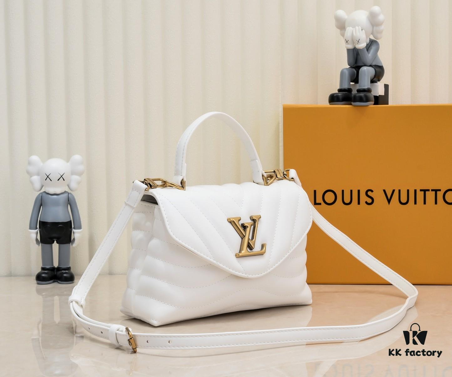 69305973f09edb6de4c4f8cd Exclusive Real Shot - Upgraded Version ‼️⭐️ M21720 Black, M21797 White ⭐️ This Hold Me Handbag is a new addition to Louis Vuitton's iconic New Wave quilted leather collection, featuring a refined silhouette and comfortable carry. The smooth-textured body is accented with an elegant LV metal clasp. An detachable and adjustable leather strap enhances the bag’s versatility.