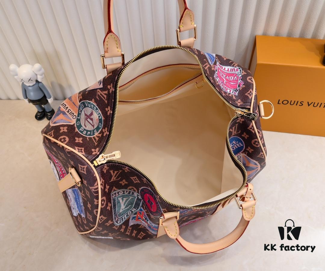 6930597cf09edb6de4c4f8da Color-changing Yellow Keepall Bandoulière 45 Travel Bag M24960 M41416