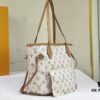 69305992f09edb6de4c4f8fd M40995 M40994 White Flower Parent-Child Bag Classic Shopping Bag Louis Vuitton New Neverfull