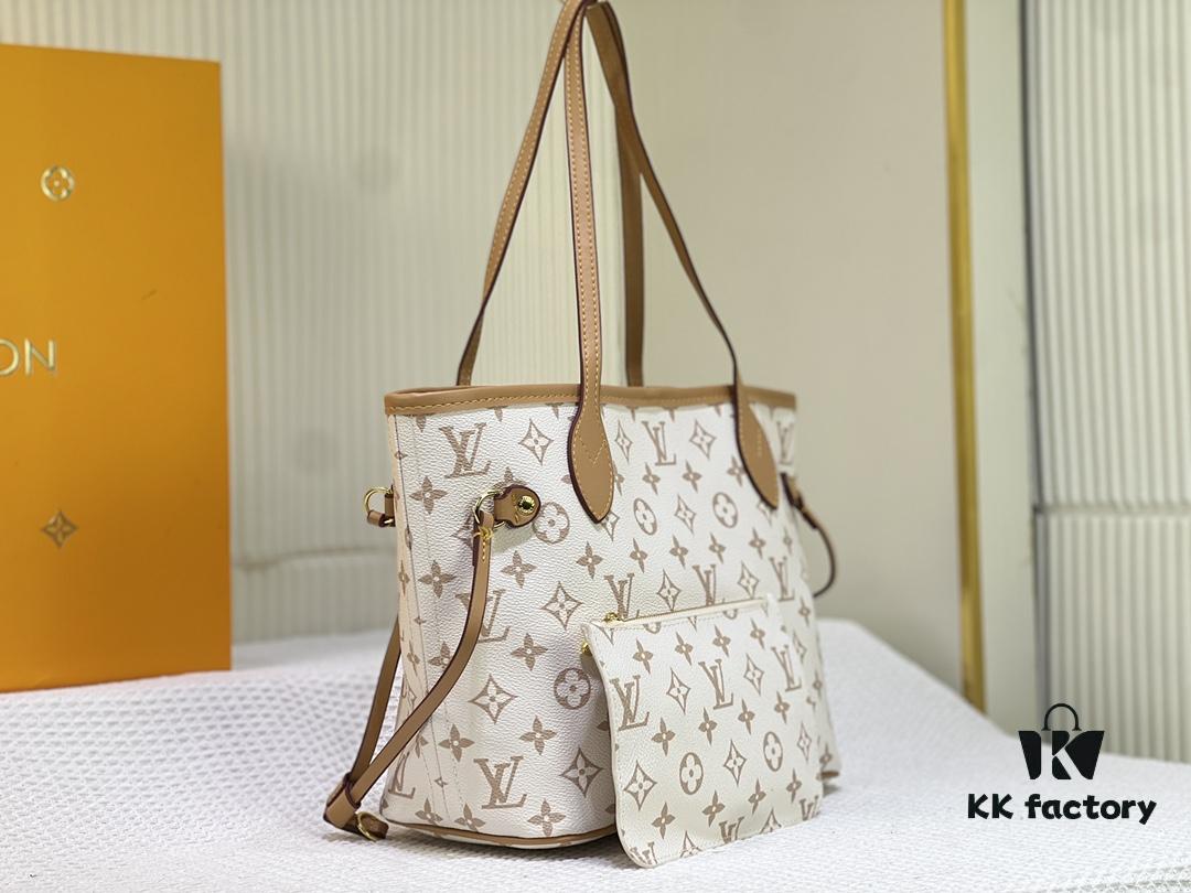 69305992f09edb6de4c4f8fd M40995 M40994 White Flower Parent-Child Bag Classic Shopping Bag Louis Vuitton New Neverfull