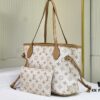 69305993f09edb6de4c4f8ff M40995 M40994 White Flower Parent-Child Bag Classic Shopping Bag Louis Vuitton New Neverfull
