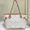 69305994f09edb6de4c4f901 M40995 M40994 White Flower Parent-Child Bag Classic Shopping Bag Louis Vuitton New Neverfull