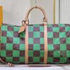 69305997f09edb6de4c4f904 M41416 Keepall Bandoulière 50cm Travel Bag in Taurillon Monogram Zhx Leather
