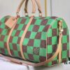 6930599af09edb6de4c4f90b M41416 Keepall Bandoulière 50cm Travel Bag in Taurillon Monogram Zhx Leather