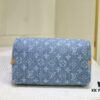 693059e2f09edb6de4c4f980 LV SPEEDY 25 Handbag in Light Blue Denim M11213 M40391 M40392