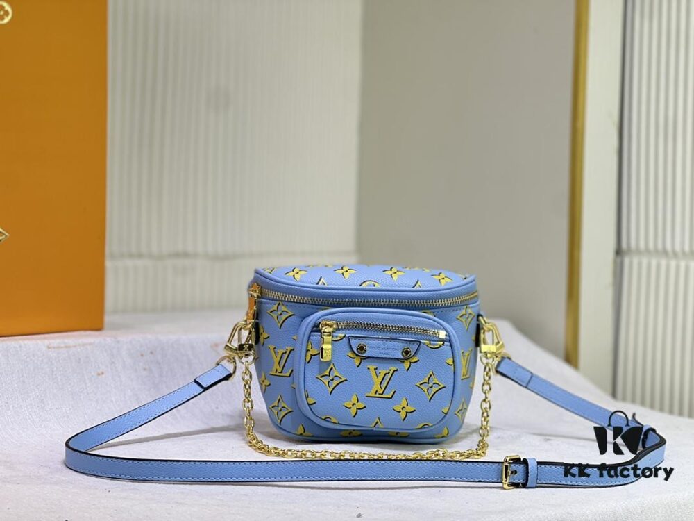 693059f1f09edb6de4c4f998 Upgraded Original M46917 M82335 M83275 M82208 M82347 Mini Bumbag from LV Gradient Collection