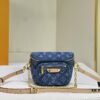 69305a03f09edb6de4c4f9b4 M83353 Mini Bumbag in Denim Monogram