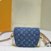 69305a05f09edb6de4c4f9b8 M83353 Mini Bumbag in Denim Monogram
