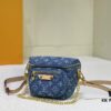 69305a07f09edb6de4c4f9be M83353 Mini Bumbag in Denim Monogram