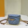 69305a09f09edb6de4c4f9c2 M83353 Mini Bumbag in Denim Monogram