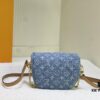 69305a09f09edb6de4c4f9c3 M83353 Mini Bumbag in Denim Monogram