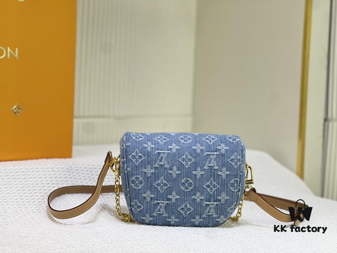 69305a09f09edb6de4c4f9c3 M83353 Mini Bumbag in Denim Monogram