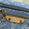 69305a0af09edb6de4c4f9c5 M83353 Mini Bumbag in Denim Monogram