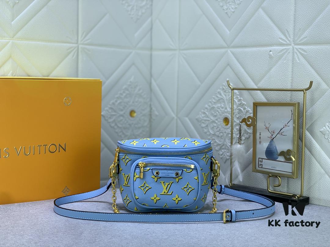 69305a0bf09edb6de4c4f9c6 Upgraded Original M46917 M82335 M82347 Mini Bumbag from LV Gradient Collection