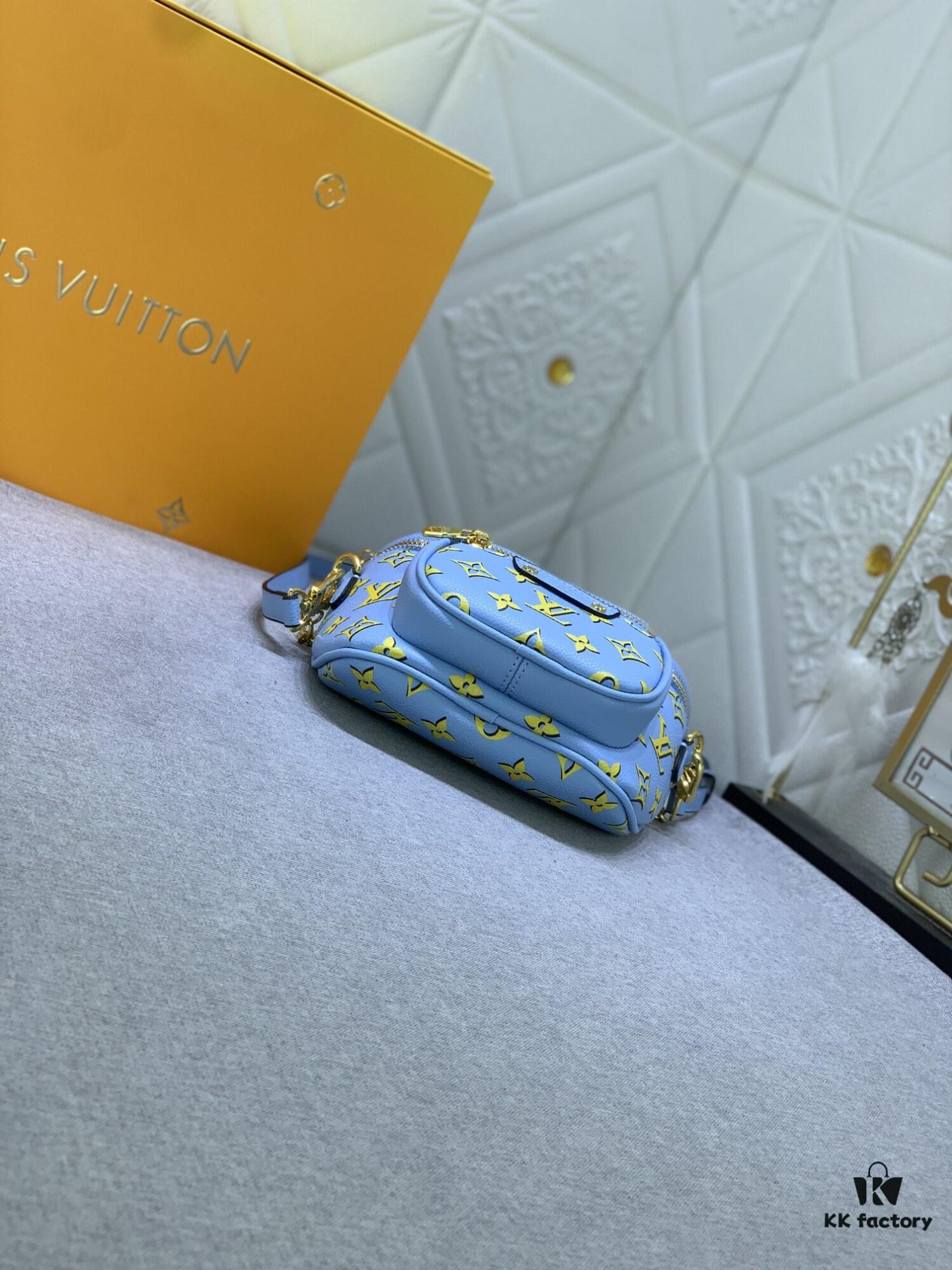 69305a0ff09edb6de4c4f9ce Upgraded Original M46917 M82335 M82347 Mini Bumbag from LV Gradient Collection