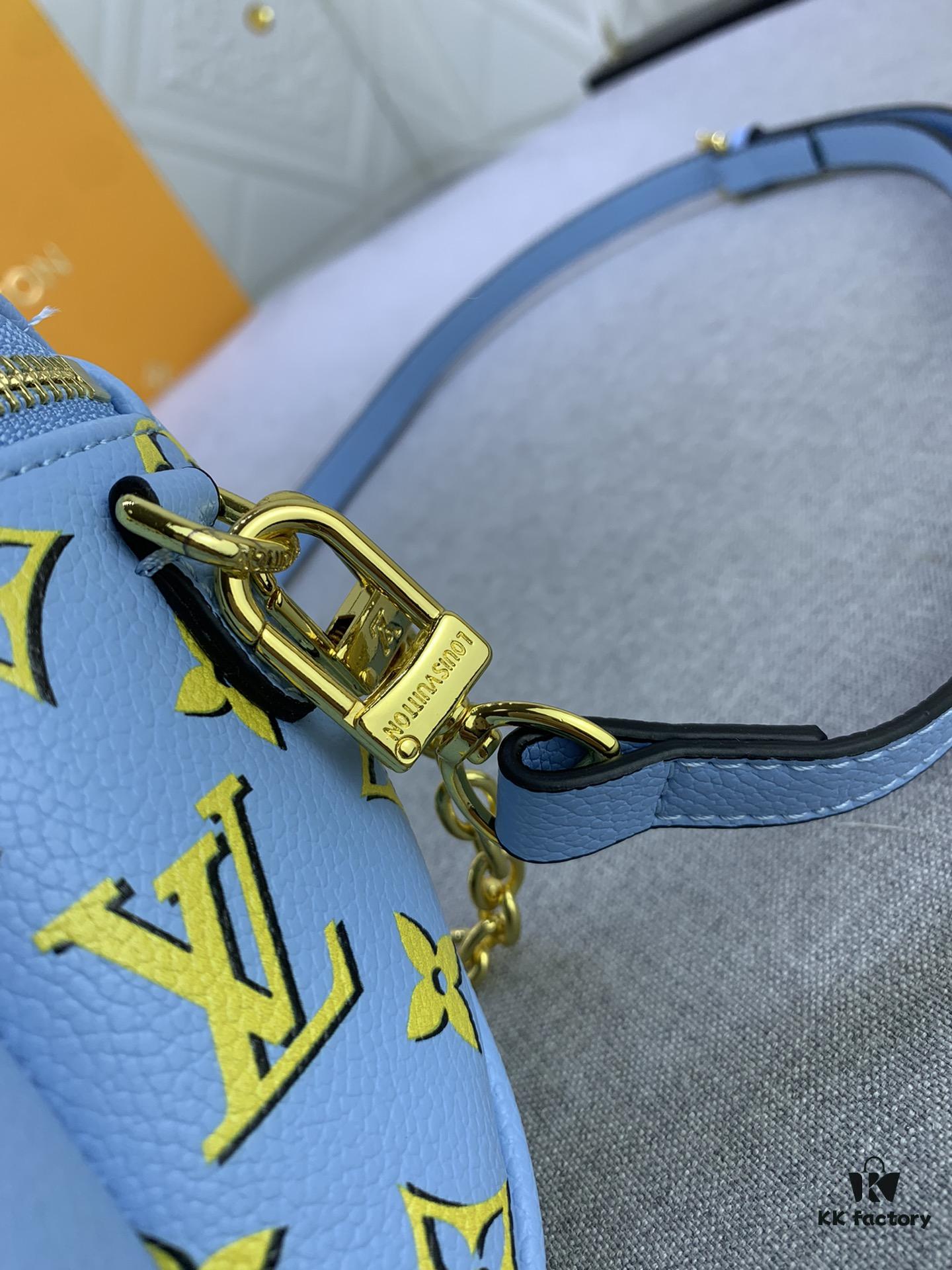 69305a10f09edb6de4c4f9cf Upgraded Original M46917 M82335 M82347 Mini Bumbag from LV Gradient Collection