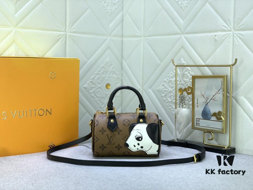 69305a15f09edb6de4c4f9d8 Upgraded Original M83688 M81085 Nano Speedy Bag by Artist Sun Yitian in Collaboration with Nicolas Ghesquière