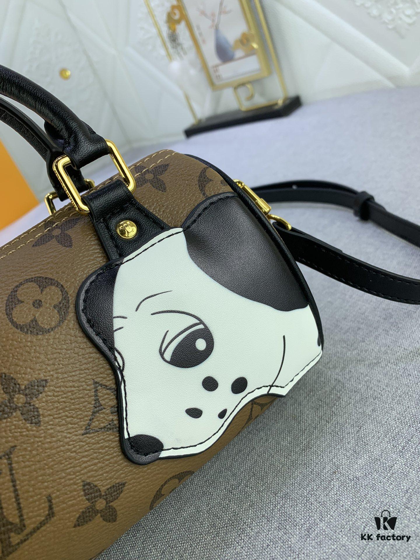 69305a19f09edb6de4c4f9da Upgraded Original M83688 M81085 Nano Speedy Bag by Artist Sun Yitian in Collaboration with Nicolas Ghesquière
