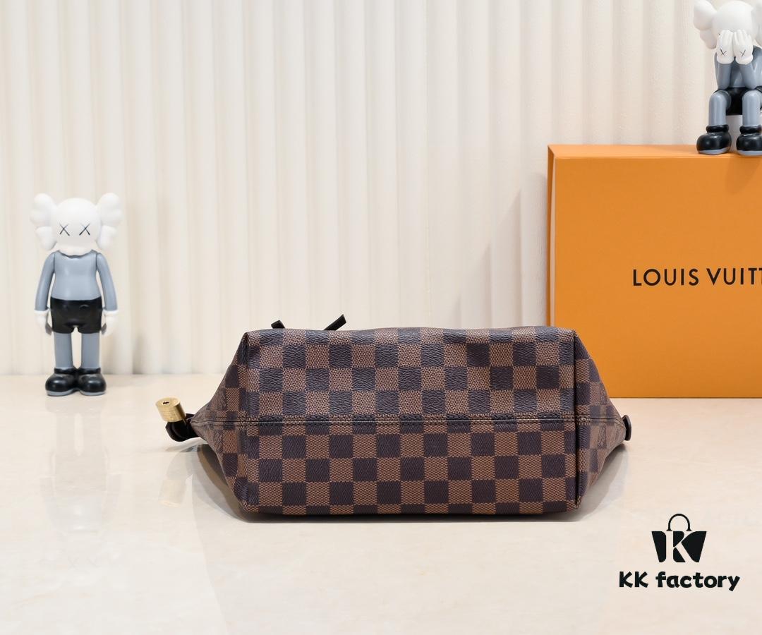 69305a1df09edb6de4c4f9e2 Authentic Louis Vuitton M42267 Multifunctional Monogram Canvas Shoulder Bag, Small and Large Sizes Available with Imported Taiwanese Material and Genuine Yellow Leather Trim