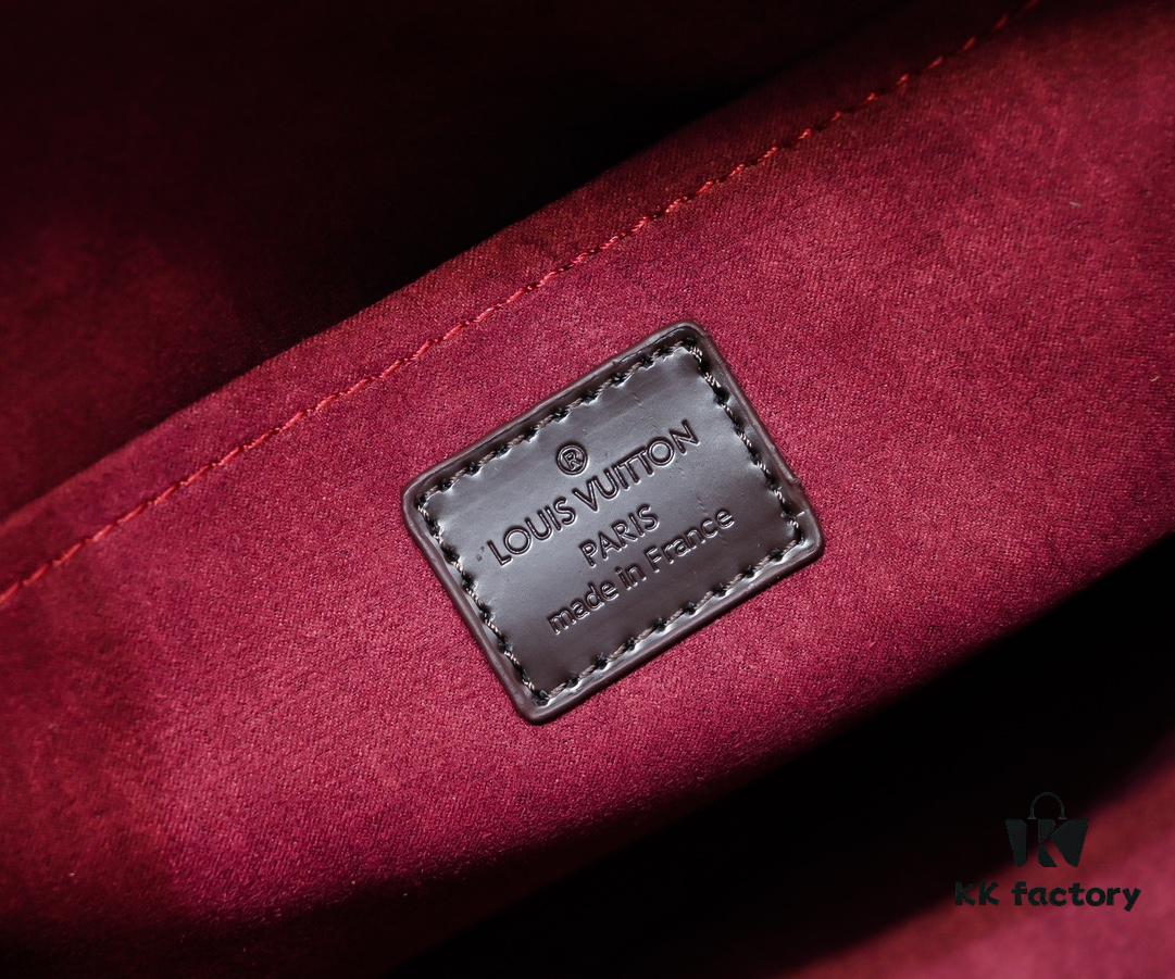 69305a20f09edb6de4c4f9e7 Authentic Louis Vuitton M42267 Multifunctional Monogram Canvas Shoulder Bag, Small and Large Sizes Available with Imported Taiwanese Material and Genuine Yellow Leather Trim