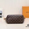 Authentic Louis Vuitton M42267 Multifunctional Shoulder Bag in Monogram Canvas, Dual-Sided Color-Changing Yellow Leather, Large and Small Sizes Available