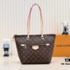 Authentic Louis Vuitton M42267 Multifunctional Shoulder Bag in Monogram Canvas, Dual-Sided Color-Changing Yellow Leather, Large and Small Sizes Available