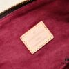 Authentic Louis Vuitton M42267 Multifunctional Shoulder Bag in Monogram Canvas, Dual-Sided Color-Changing Yellow Leather, Large and Small Sizes Available