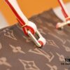 Authentic Louis Vuitton M42267 Multifunctional Shoulder Bag in Monogram Canvas, Dual-Sided Color-Changing Yellow Leather, Large and Small Sizes Available