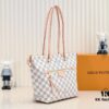 69305a34f09edb6de4c4fa06 Authentic Louis Vuitton M42267 Multifunctional Shoulder Bag in Monogram Canvas, Dual-Tone Yellow Leather Trim, Available in Small and Large Sizes